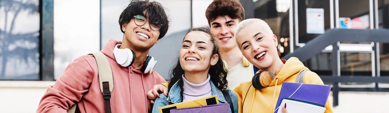 group of diverse young adults